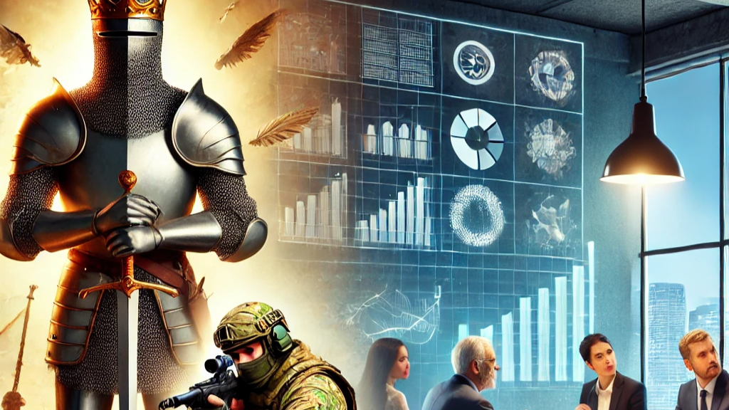 شوالیه یا تک تیرانداز نبرد درون سازمان‌ها و درون ما