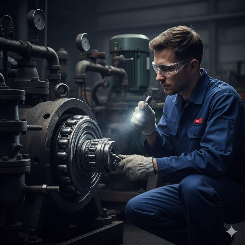 یاتاقان‌های صنعتی و کاربرد آنها در پمپ‌ها