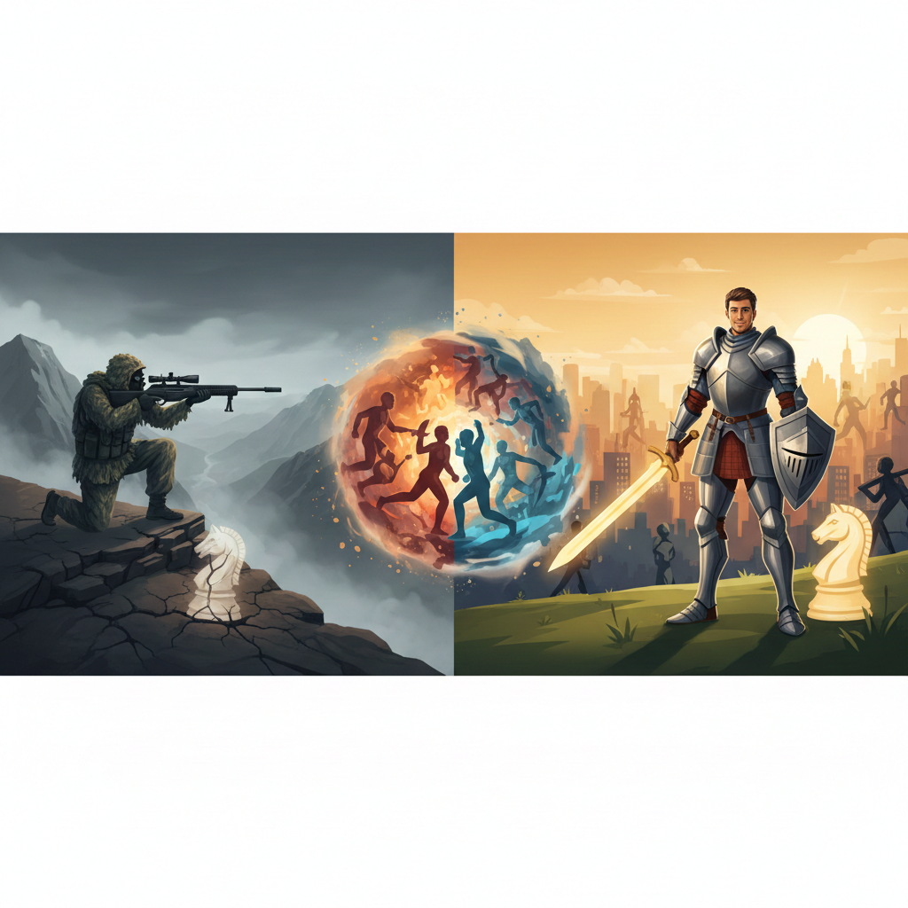 از تک تیرانداز تا شوالیه