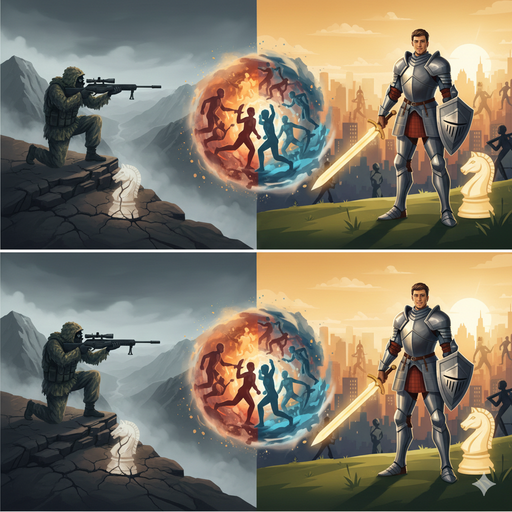 از تک تیرانداز تا شوالیه